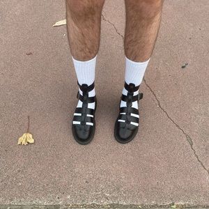 Dr Martens Geraldo Black Sandals